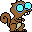 Nuclear Plant Radioactive Squirrel Icon